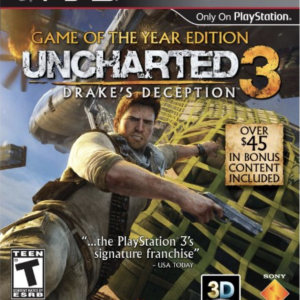 Uncharted 3 Ps3 Original Edicion Completa Todos Dlc