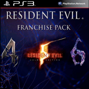 Resident Evil Franchise Pack Ps3 4-5-6 Completos Español 5-6