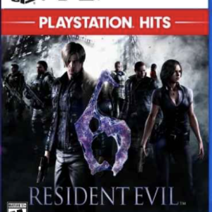 Resident evil 6 PS5 digital