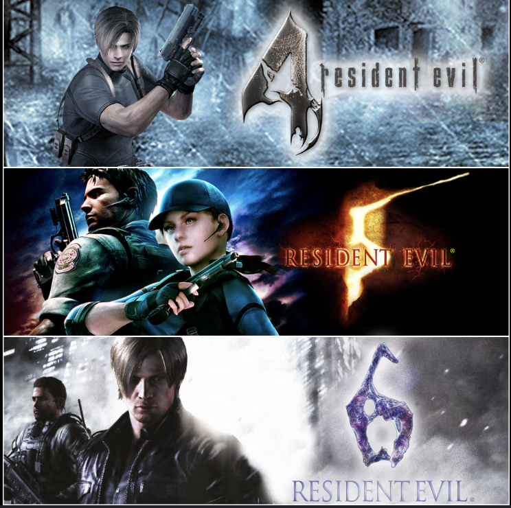 resident evil triple pack